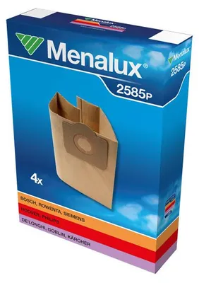 Immagine prodotto di Menalux 4x sacchi carta bidone aspirapolvere Bosch Amphibixx BlackDecker WBV1450