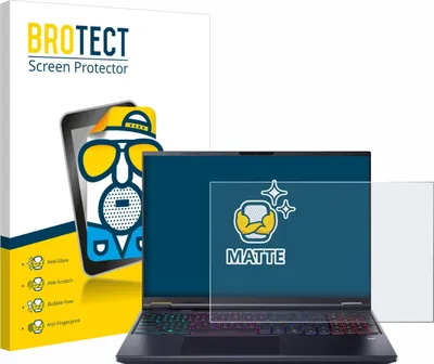 Produktbild von BROTECT Schutzfolie für Acer Predator Helios Neo 16 AI Displayschutz Displayschutzfolie Folie Matt Entspiegelungsfolie