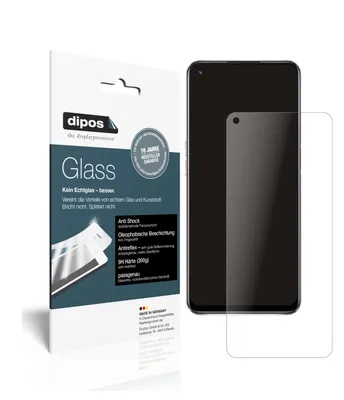 Produktbild von 1x Schutzfolie für Oppo A74 5G matt - Anti-Shock 9H Folie dipos Glass Kunststoffglas