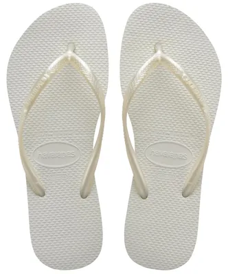 Produktbild von Kinder-Flip-Flops zum Hineinschlüpfen, schmal geschnitten