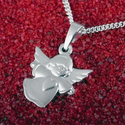 Produktbild von Schutz Engel Silberkette: Kinderkette Silber 925