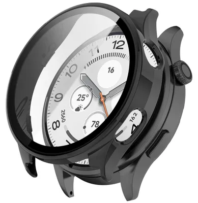 Immagine prodotto di Custodia per smartwatch + vetro protettivo per Xiaomi Watch 5 - Custodia in PC nera