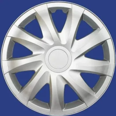 Produktbild von 13" Zoll Radkappen Silber Radzierblenden Radblenden 13 DRACO SILVER NRM