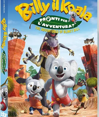 Produktbild von PLAION Blinky Bill the Movie, Zeichentrickfilm/Cartoon, DVD, Englisch, Italienisch, Italienisch, 16:9, 88 min