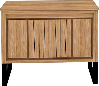 Produktbild von Teako Design Waschtisch Orbiana Teakholz massiv 55x105x85 cm