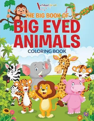 Produktbild von The Big Book of Big Eyed Animals Coloring Book