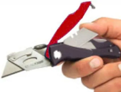 Produktbild von Connex Profi Universalmesser - Robustes Klappmesser mit 6 Klingen für Handwerk