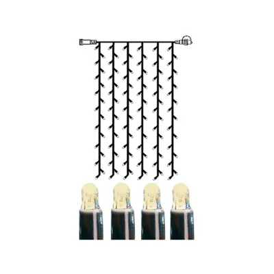 Obrázok produktu pre Star Trading System LED curtain extra, Čierna, Priehľadná, IP44, 102 žiaroviek, LED, 230 V, 2000 mm