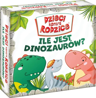 Produktbild von Familienspiel: Kinder gegen Eltern – Dinosaurier
