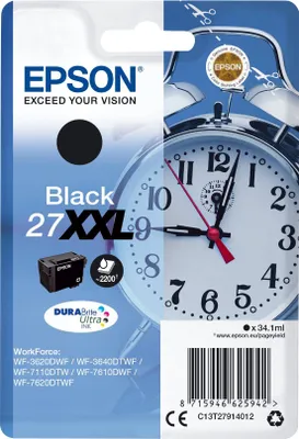 Produktbild von Epson DURABrite Ultra Ink 27 XXL Tintenpatrone schwarz T 2791