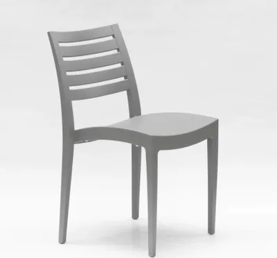 Produktbild von 24er Set Stühle Polypropylen für Restaurant Firenze Grand Soleil - Grau