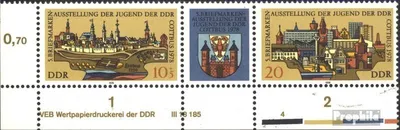 Produktbild von Briefmarken DDR 1978 Mi WZd371DV mit Druckvermerk (kompl.Ausg.) postfrisch Briefmarkenausst.