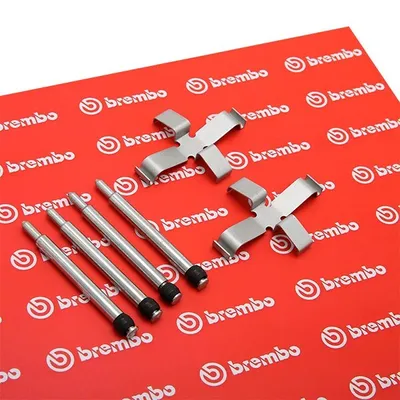 Produktbild von 6x BREMBO A 02 315 Zubehörsatz Scheibenbremsbelag Hinten für VOLVO V70 I (875, 876) 850 Kombi (855) 940 II Kombi (945) 940 Kombi (945) 240 Kombi