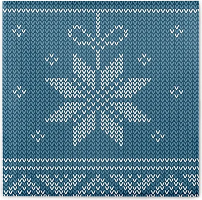 Produktbild von Airlaid Serviette Mick in Grau-Blau, 40 x 40 cm, 50 Stück - Mank - Weihnachten