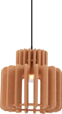 Zdjęcie produktu dla QAZQA – Retro Retro lampa wisząca I Lampa wisząca I Lampa wisząca Pomarańczowa – Felt I Salon I Sypialnia – Felt Okrągła – Pasuje do żarówek LED E27