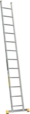 Zdjęcie produktu dla Drabina aluminiowa 1-sekcyjna 8 szczebli 2,41m udźwig 150kg FORTE