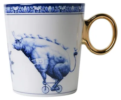 Heinen Delfts Blauw – Becher Sterrenbeeld Stier – Bild 1