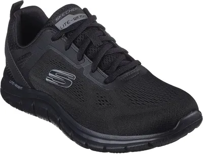 SKECHERS Track Broader Herren Schuhe schwarz