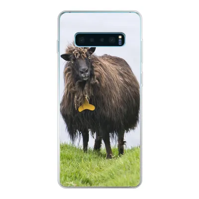 Produktbild von MuchoWow® Handyhülle Schutzhülle Hülle für Samsung Galaxy S10 Lite Schafe - Braun - Meer Silikon Softcase Handy Hülle - Schutz