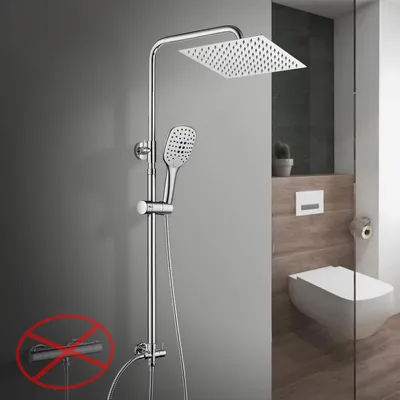 Obrázok produktu pre Sprchový systém s ručnou sprchou a hlavovou sprchou