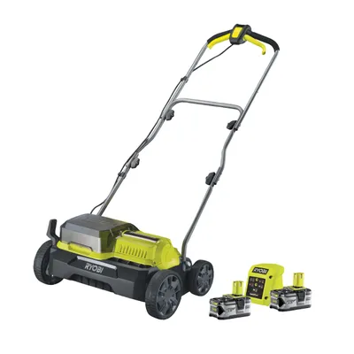 Produktbild von Ryobi RY18SFX35A-0 Bürstenloser Vertikutierer 18V ONE+ Akku 35cm Kit 2x4,0 Ah