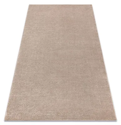 Image de Tapis SOFTY plaine couleur unie beige beige 240x330 cm