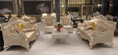 Image de Ensemble de canapés 3+3+1+1 places table basse ensemble de canapés fauteuil coussin 5pcs