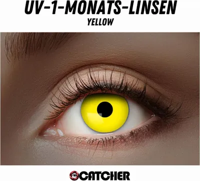 Produktbild von 1 Monats Kontaktlinsen in verschiedenen Farben Yellow