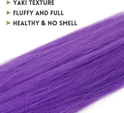 Image de Extensions de cheveux synthétiques par paires - 66 cm - Pliables - Couleurs assorties - Idéales pour la scène et les fêtes