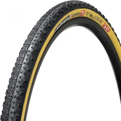 Zdjęcie produktu dla Opony gravelowe CHALLENGE Getaway Pro Handmade Clincher, kolor: czarny/brązowy, rozmiar: 40-622