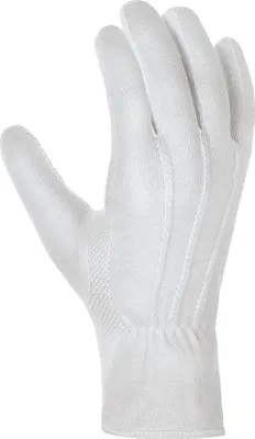 Produktbild von 12 Paar Baumwolltrikot-Handschuhe MITTELSCHWER Größe 10