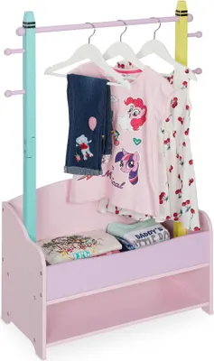 Image de Cintre pour enfants avec étagères