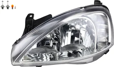 Produktbild von Scheinwerfer passend für Opel Corsa C 09/2000-06/2003 Links Leuchtmittel 1216096 09196231 09196238 1216000 Johns
