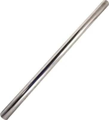 Productafbeelding van Rechte uitlaatpijp, gemaakt van roestvrij staal 304, 48 inch lang, 2,5 inch uitlaatdiameter, 0,05 inch dik, universele pasvorm