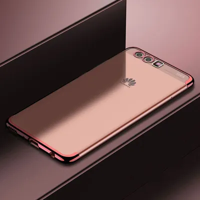 Image de Coque de protection transparente rose pour Huawei P20 Lite
