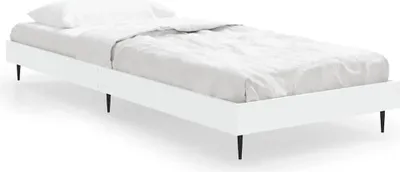 Obrázek produktu pro vidaXL Postel White 75x190 cm Dřevěný materiál