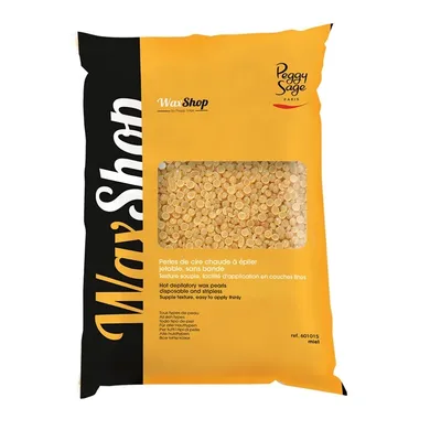 Obrázok produktu pre Peggy Sage Wax Shop Perełki wosku do depilacji na gorąco Miodowe, 800g
