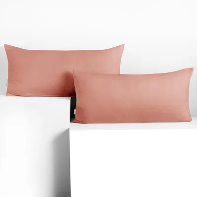 Zdjęcie produktu dla Poszewka dekoracyjna 40x80 AMBER koral DecoKing jersey
