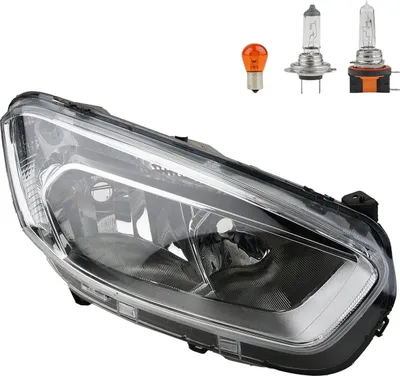 Zdjęcie produktu dla Reflektor prawy oraz żarówka pasująca do Ford Transit Courier (2014-2018), marka Johns