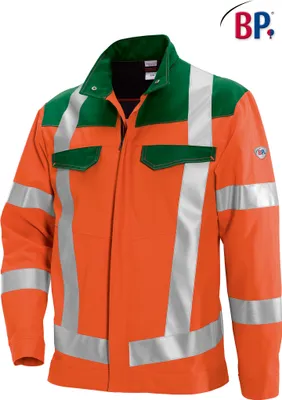 Produktbild von BP® Arbeitsjacke - warnorange/grün - 64/66n
