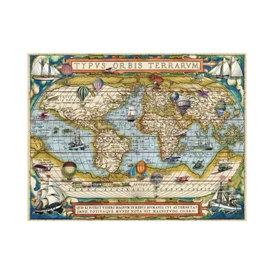 Produktbild von Ravensburger Rund um die Welt Puzzle 2000 Teile 98x75cm Weltweit ab 12 Jahren