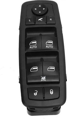 Obrázek produktu pro Hlavní spínač ovládání oken 68184803AB na straně řidiče 11pins Replacement For Grand Cherokee 2014-2018