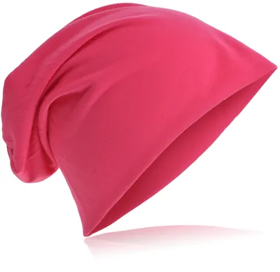 Produktbild von Beanie Muetze Unifarbe Pink