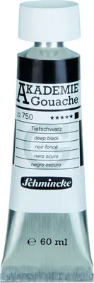 Schmincke AKADEMIE Gouache Tiefschwarz 60ml 22750011