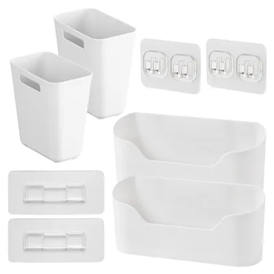 Produktbild von Set aus 4 Selbstklebenden Aufbewahrungsboxen zur Wandmontage