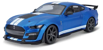 Immagine prodotto di Maisto 31388 - Modellino auto - Mustang Shelby GT500 '20 (blu, scala 1:18)