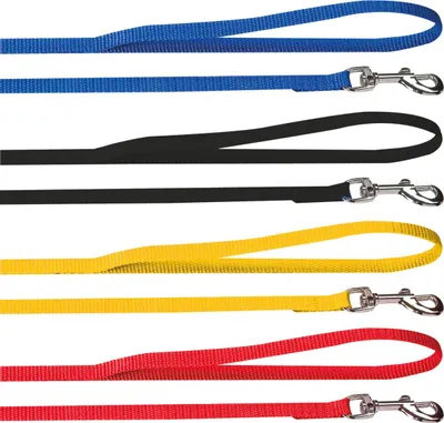 Produktbild von Karlie Welpenleine Nylon, 10 mm / 100 cm, strapazierfähig, mit Handschlaufe und verchromtem Karabiner