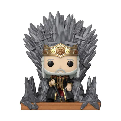 Immagine prodotto di Figurka Funko Pop! Deluxe - Viserys na Żelaznym Tronie, House of the Dragon