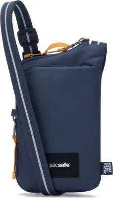 Produktbild von pacsafe Umhängetasche Go Tech Crossbody Bag Coastal Blue dunkelblau