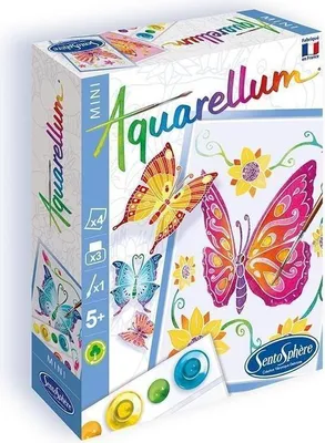 Produktbild von SentoSphere|Carletto Sentosphere - Aquarellum Mini Schmetterlinge